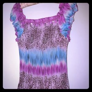 🌺Gorgeous Bohemian colors Blouse🌺